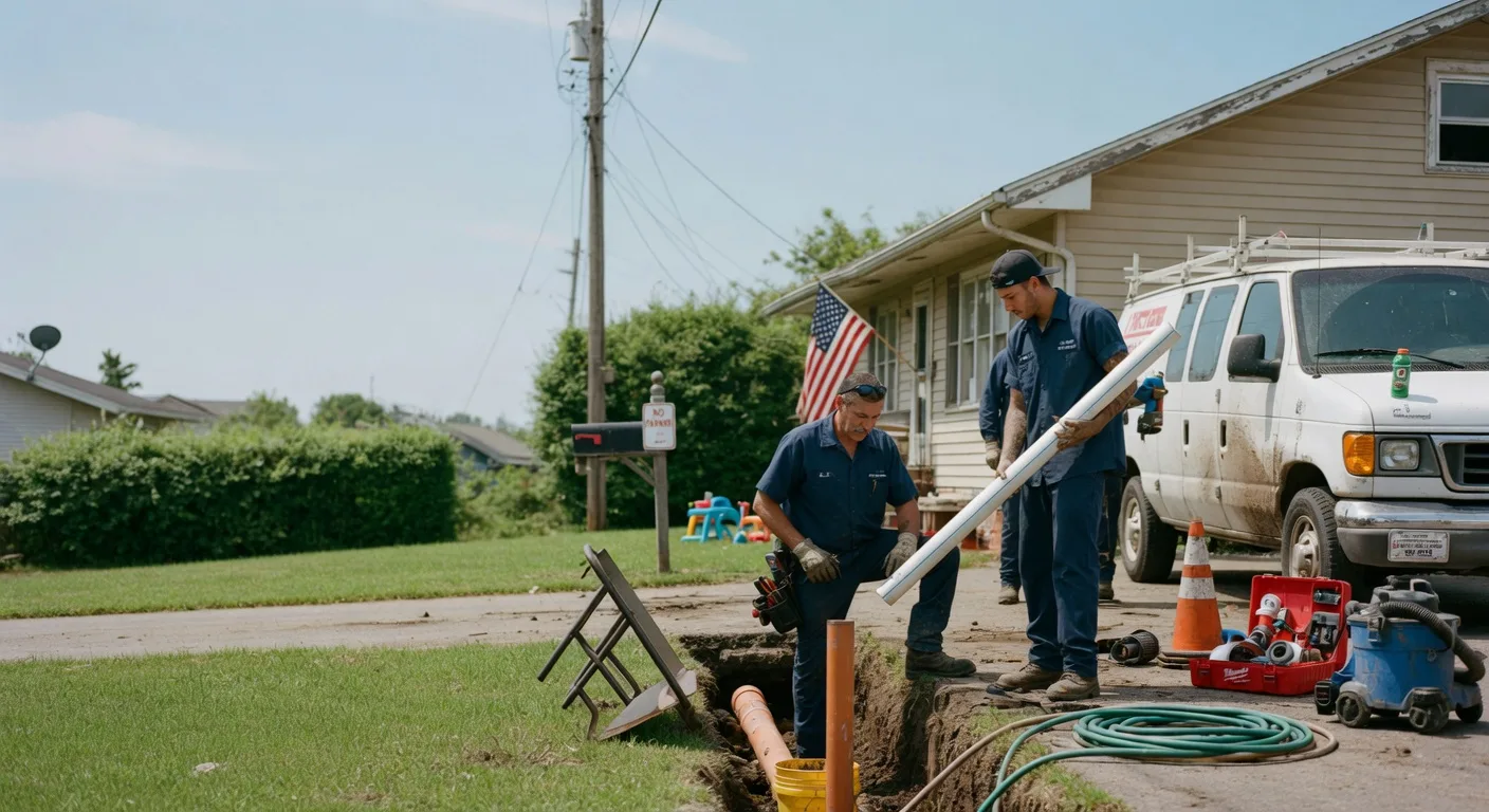 Sewer Line Inspection in Garciasville, TX